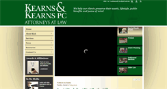 Desktop Screenshot of kearnsandkearns.com